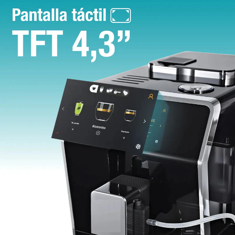 Máquina De Cafe Automática Profesional Granos Y Polvo Sistema De Control Inteligente Avanzado 20 Bar Pantalla Táctil Joystick Espresso Capuchino Latte Cortado Macchiato CML002 - Image 4