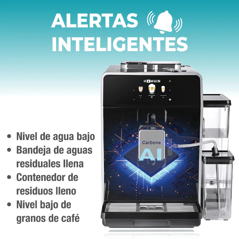 Máquina De Cafe Automática Profesional Granos Y Polvo Sistema De Control Inteligente Avanzado 20 Bar Pantalla Táctil Joystick Espresso Capuchino Latte Cortado Macchiato CML002 - Image 5