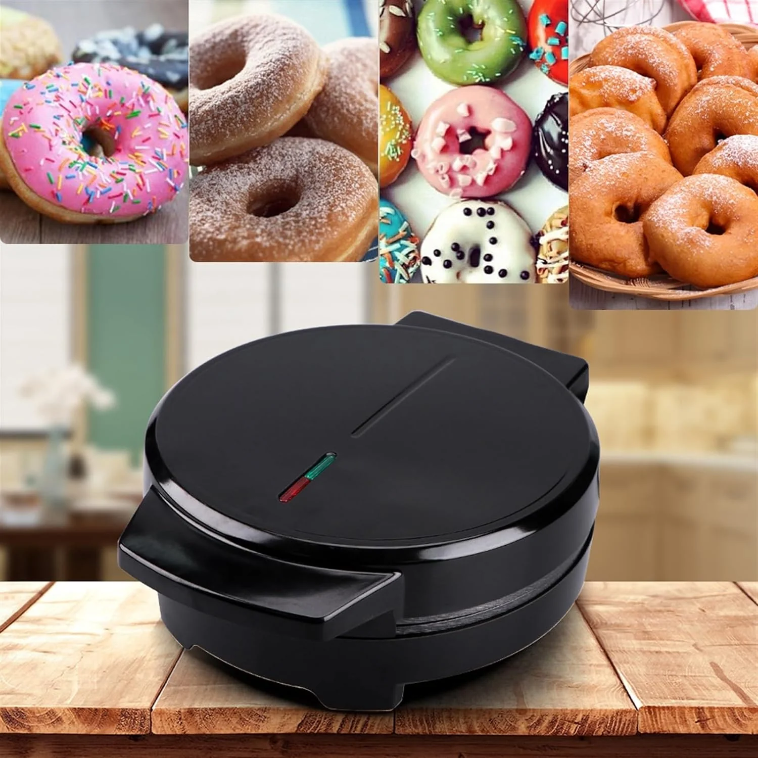 Máquina de Mini Donas Eléctrica 7 Moldes IU-D07 - Image 3