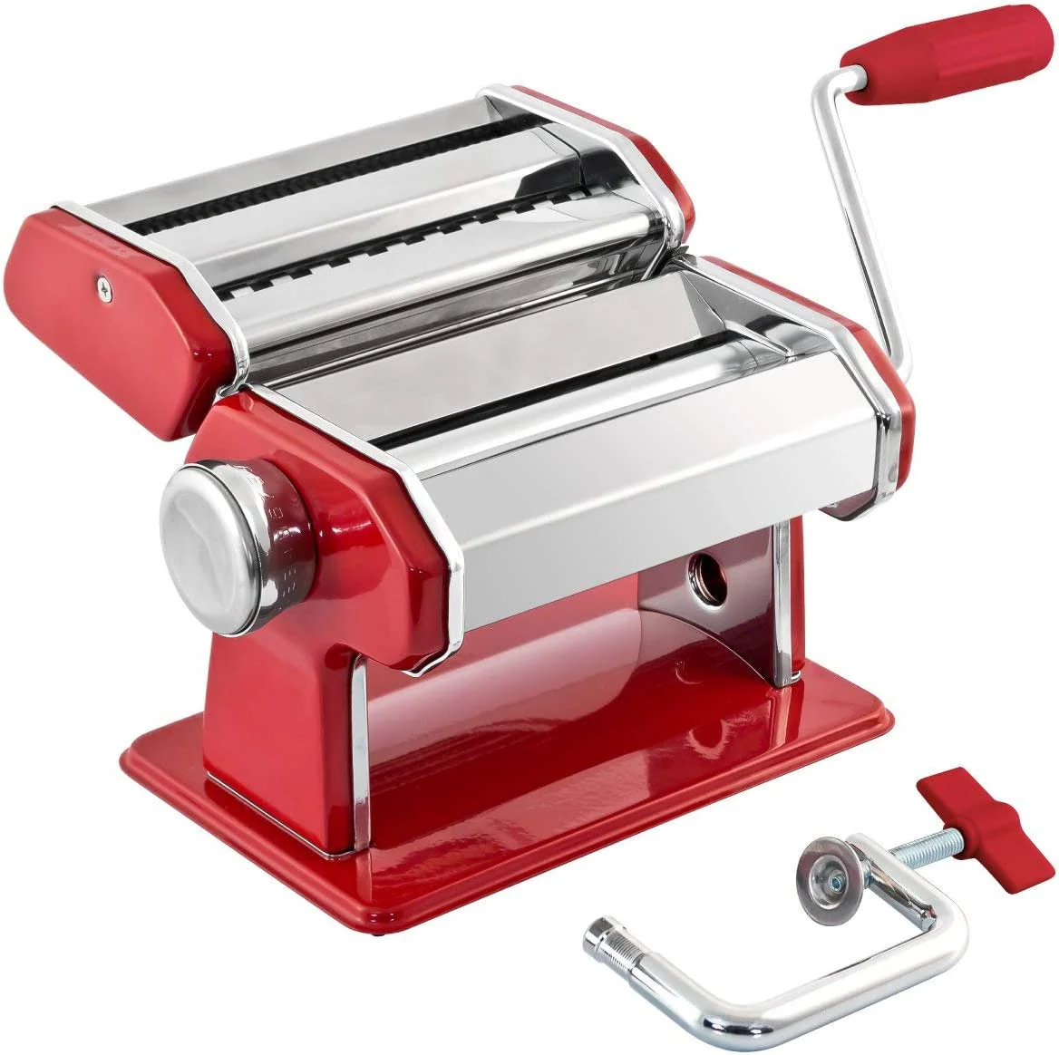 Maquina de Pasta de Acero Inoxidable Excalibur EX-QF150-2 Laminadora de masa. - Image 3
