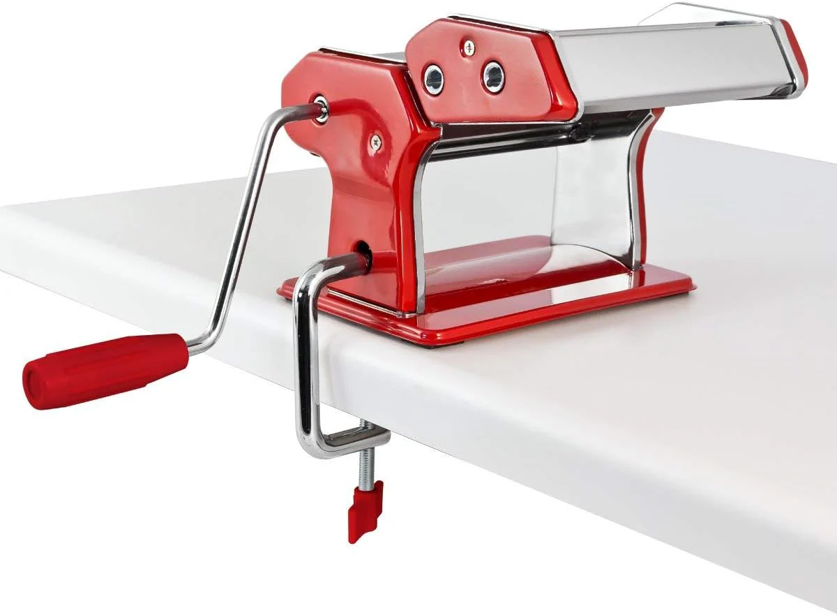 Maquina de Pasta de Acero Inoxidable Excalibur EX-QF150-2 Laminadora de masa. - Image 4