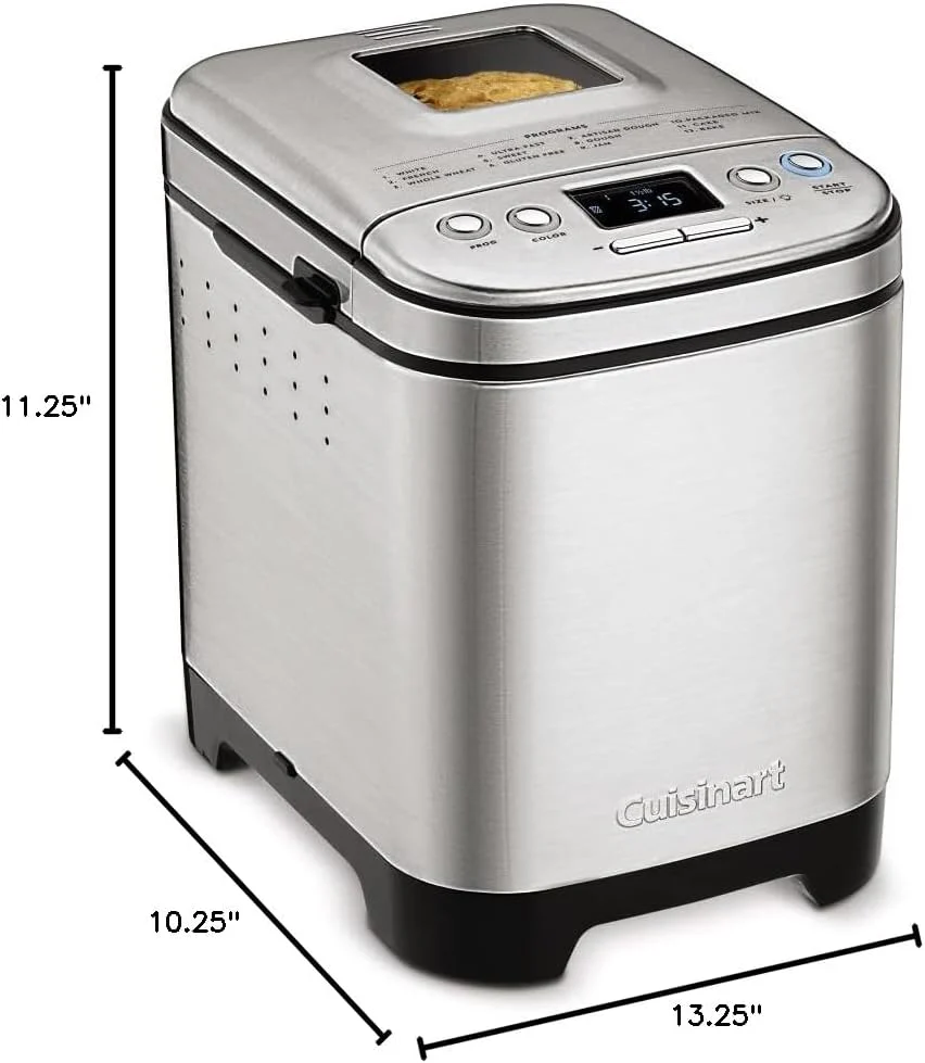 Máquina para Hacer Pan Compacta y Automática hasta 2Lb Cuisinart CBK-110P1 - Image 7