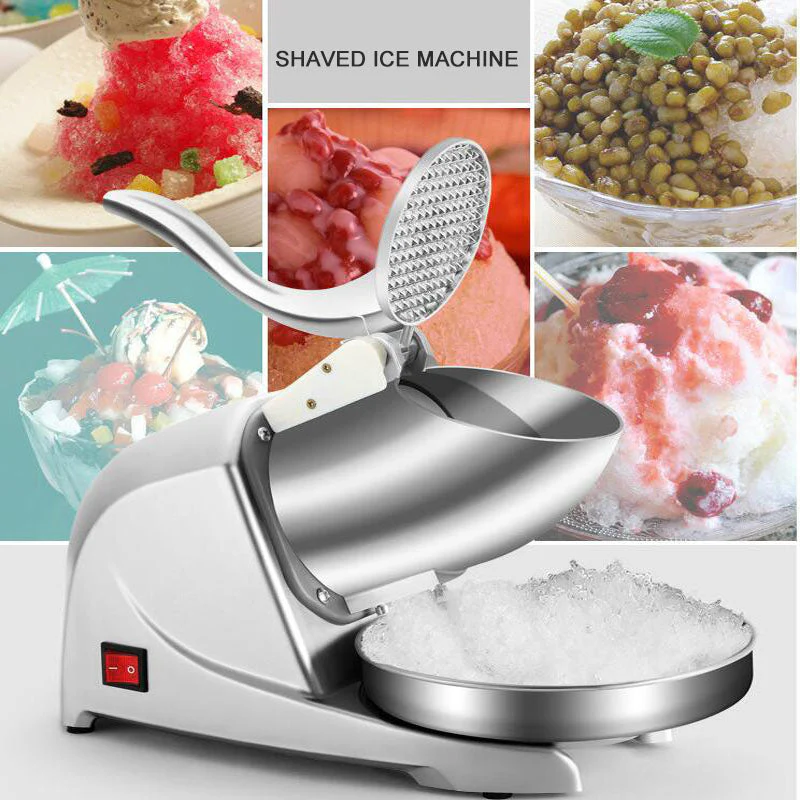 Máquina Trituradora de Hielo Eléctrica para Raspado Homestar HS-108A