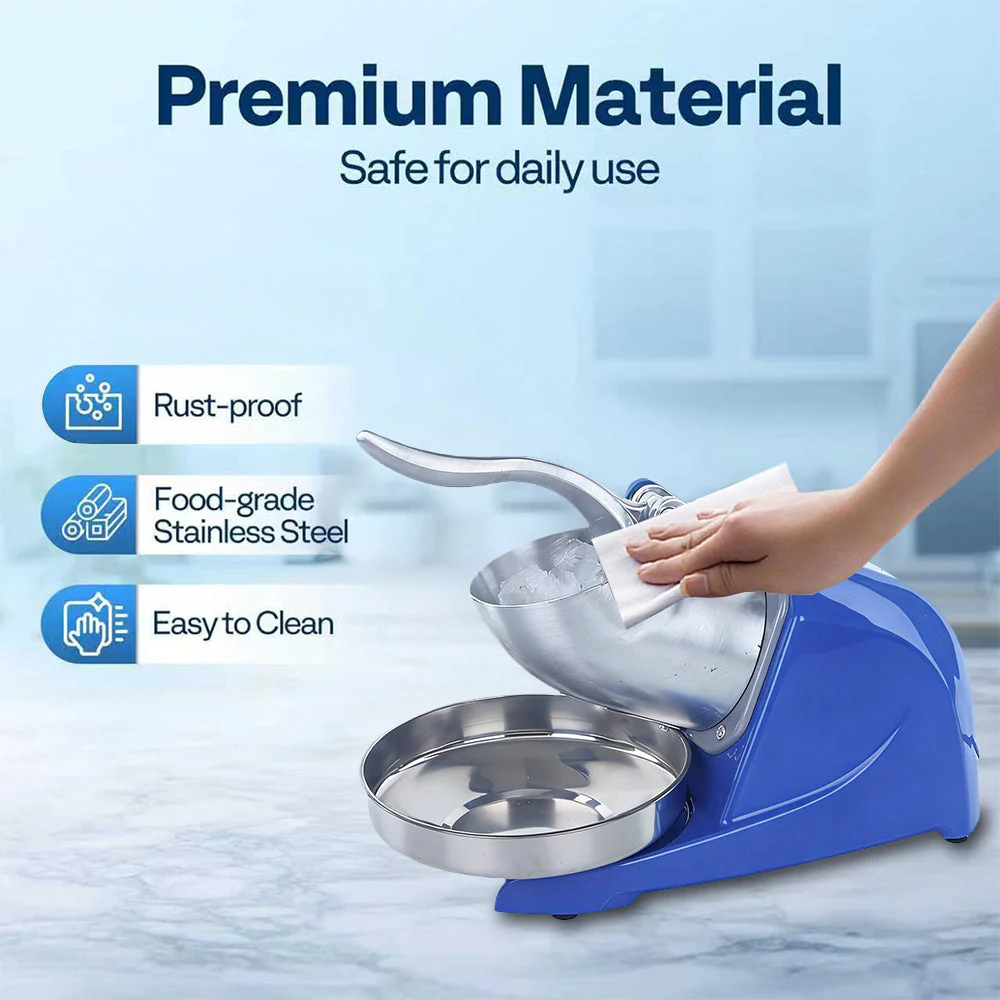 Máquina Trituradora de Hielo Eléctrica para Raspado Homestar HS-108A - Image 4