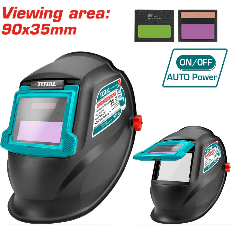 Mascara Para Soldar Electrónica Con Área De Visión 90×35Mm. Total TSP9309