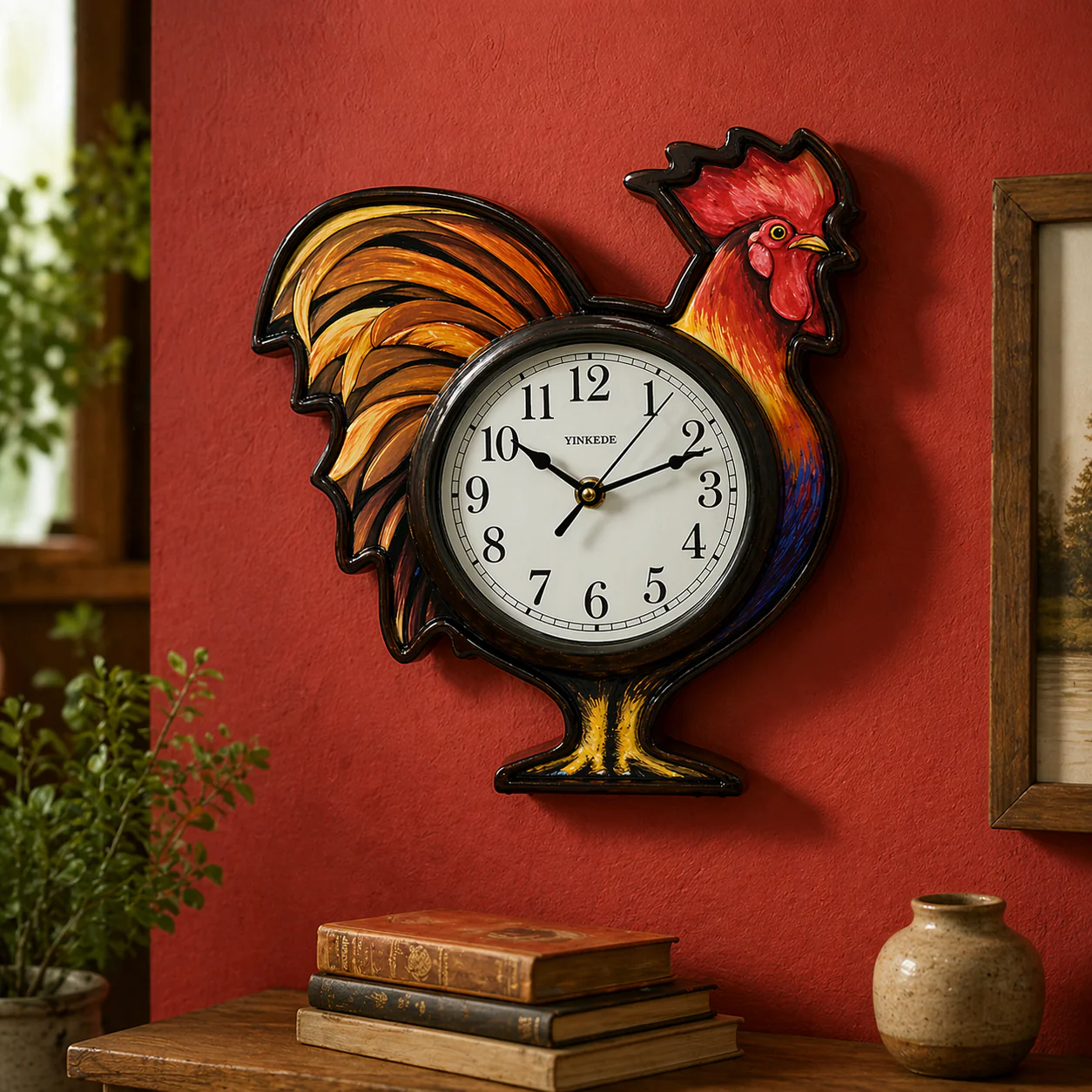 Reloj de Pared Diseño Gallo MC30-123-1