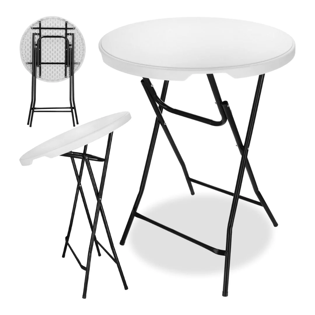 Mesa Redonda Plegable Alta 110x80cm 349025 - Image 2
