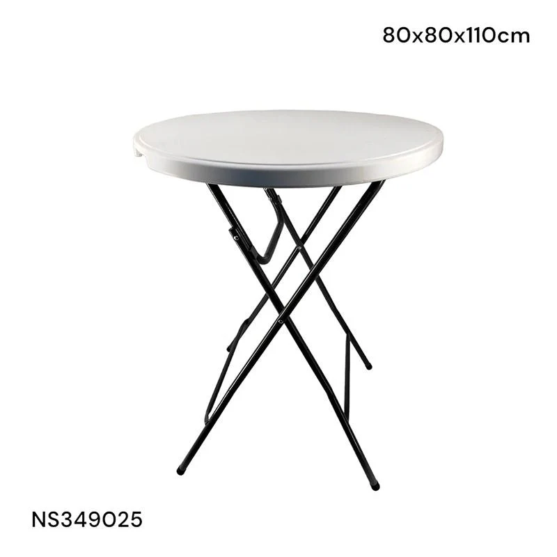Mesa Redonda Plegable Alta 110x80cm 349025 - Image 3