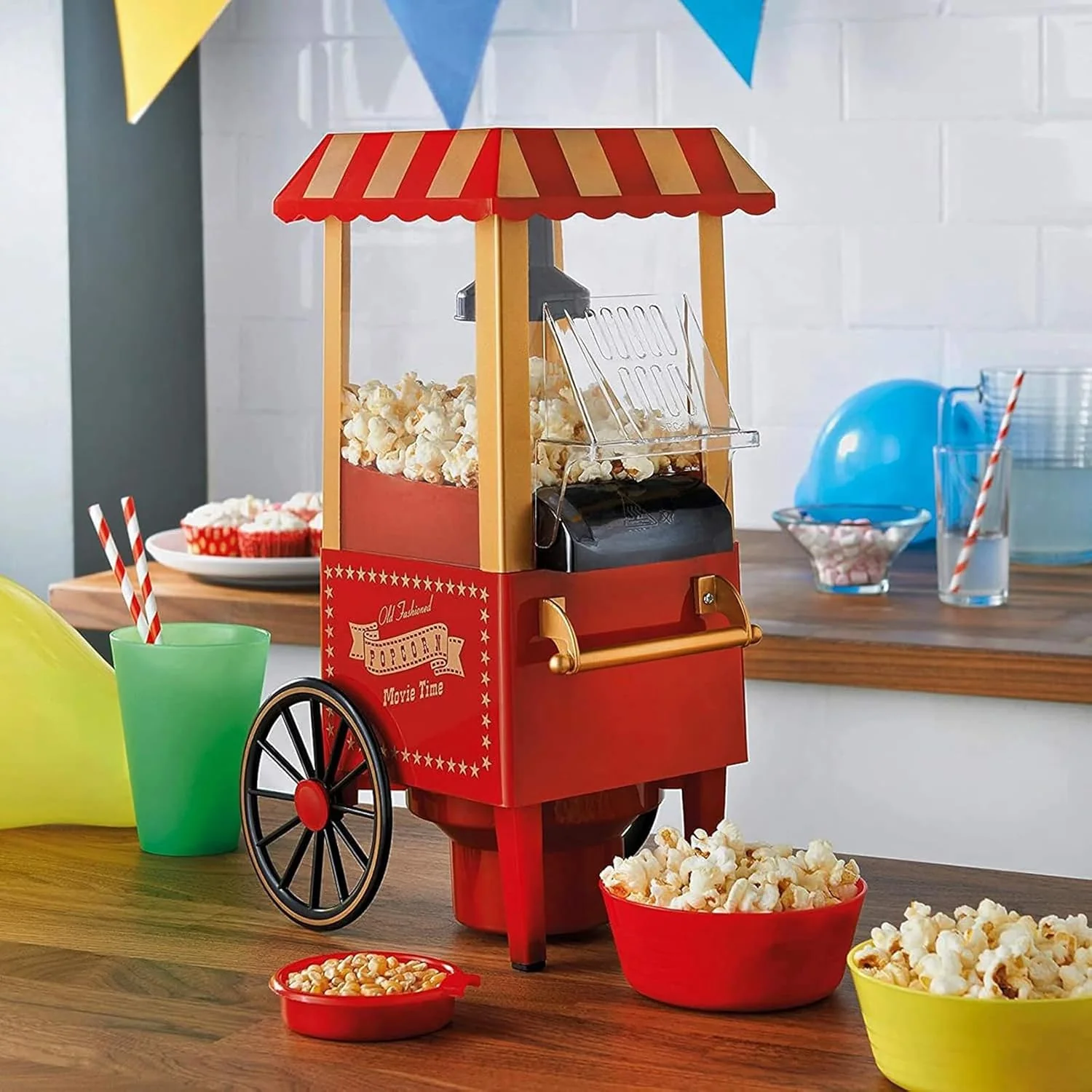 Mini Máquina de Popocorn IU-1811017 Universal Royal Millo. Palomita de maíz - Image 2