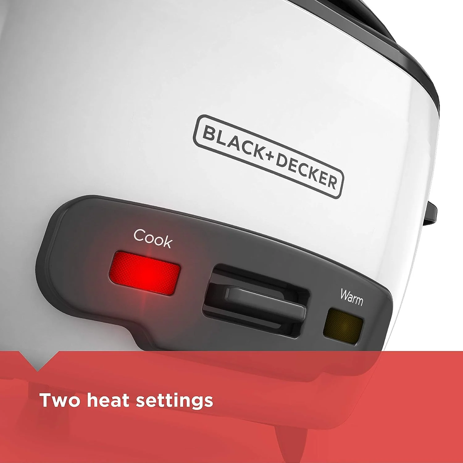 Mini Olla Arrocera Eléctrica para 3 Tazas Black and Decker RC503 - Image 3