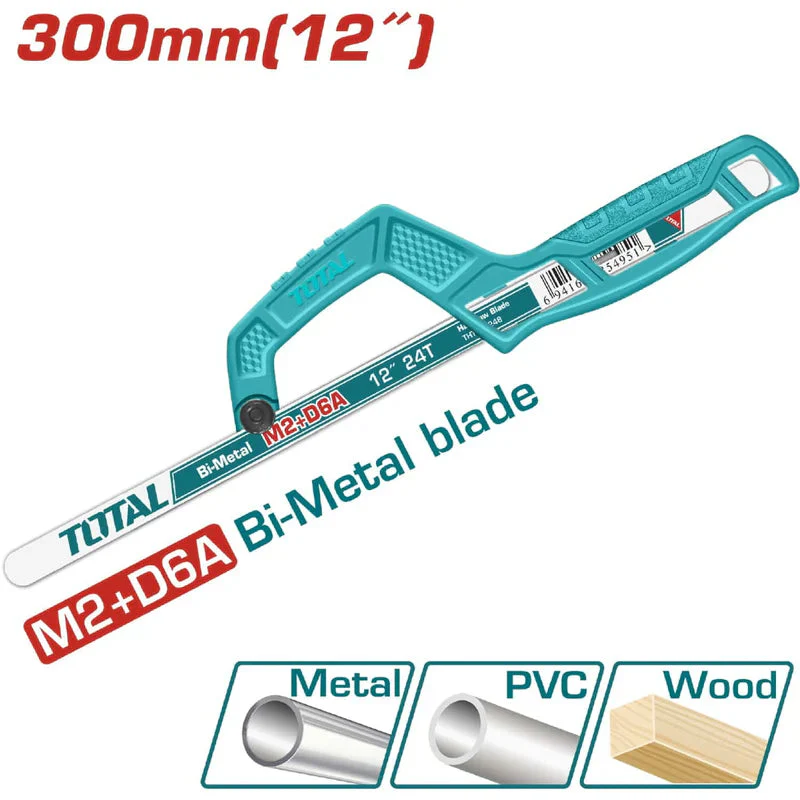Mini Segueta Industrial Ajuste Para 10"/250Mm &12"/300Mm Total THMHF1504