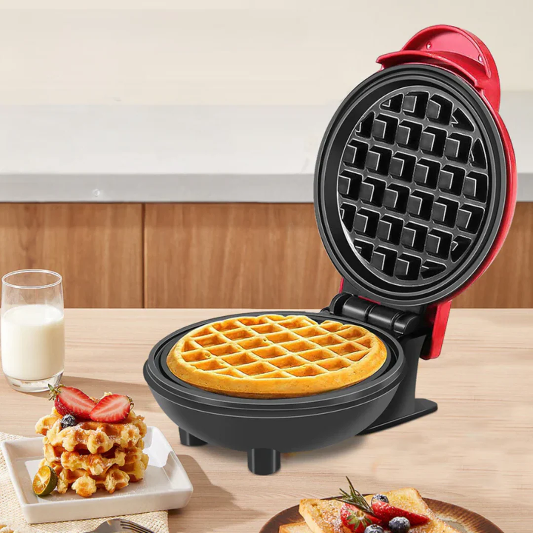 Mini Waflera Eléctrica 550W Lotus LT-9847 Waffle. Wafflera. - Image 2