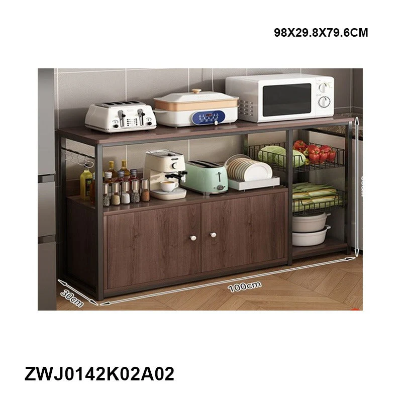 Mueble de Cocina 80x100x30cm ZWJ0142K02 - Image 4