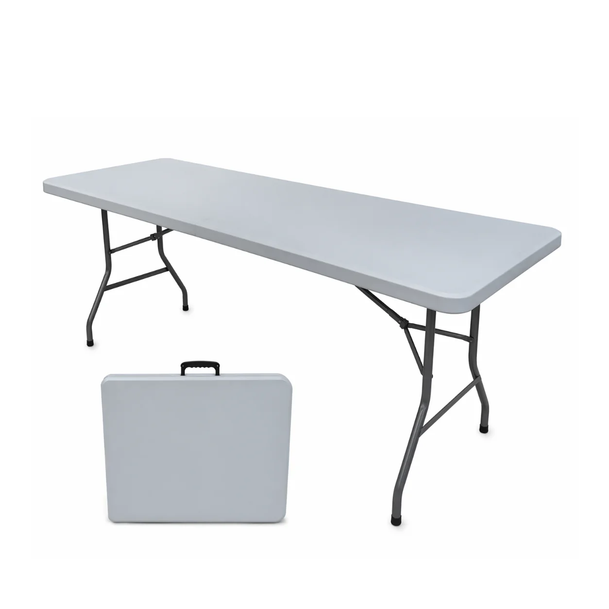 Mesa Plástico Plegable 6 Pies 180x74x70cm NVS2522106
