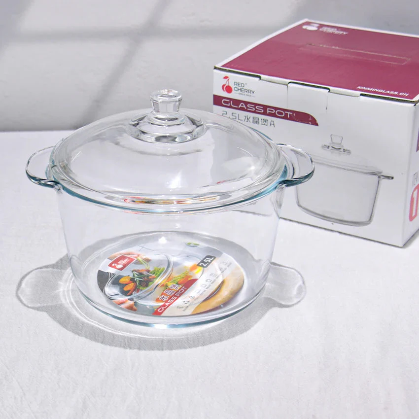 Olla con Tapa de Vidrio 2.5L 85902 - Image 2