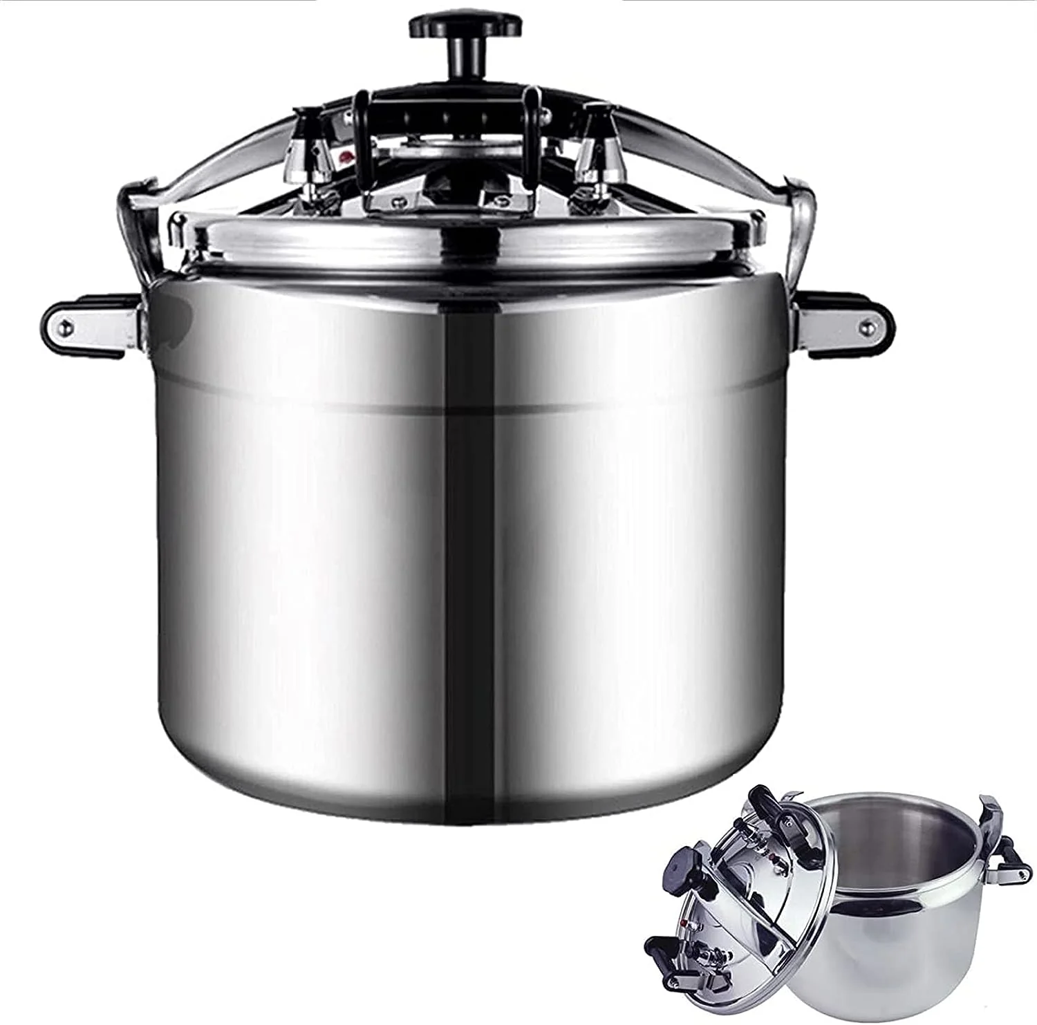 Olla de Presión de Acero Inoxidable 50 Litros para Uso Comercial JY-50L