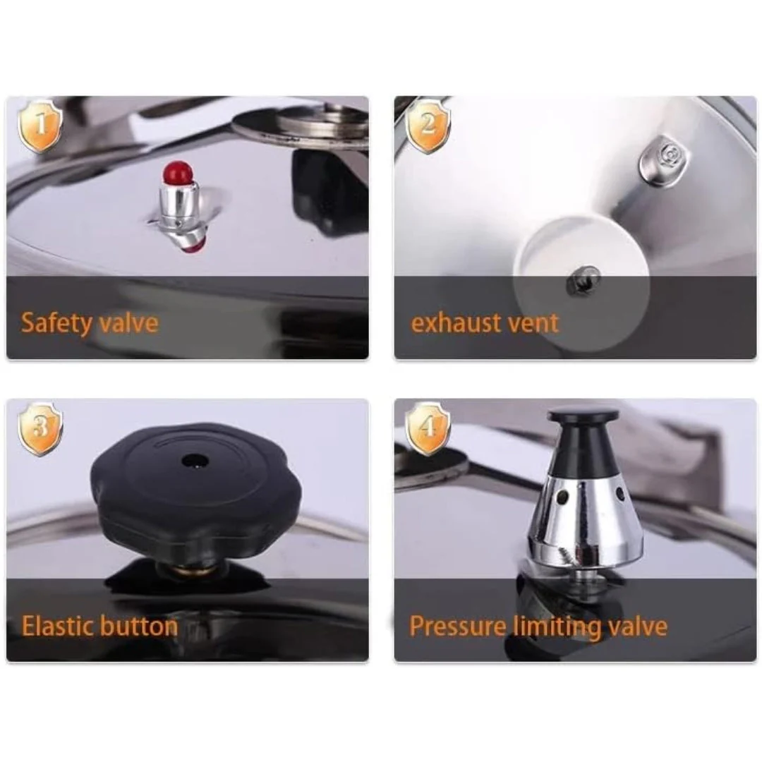 Olla de Presión de Aluminio 7.0 Litros Universal Royal IU-7LT - Image 3