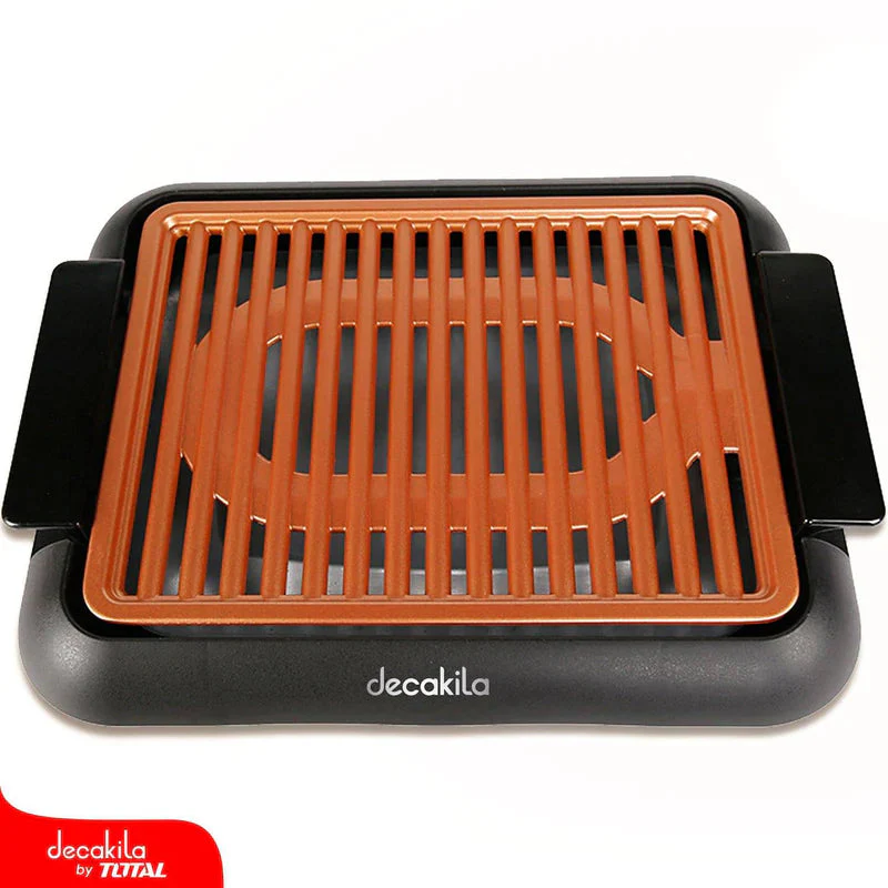 Parilla Eléctrica, 1000W, 120V/60Hz, L 380× A 250Mm, Cable De 0.75M Decakila KUEC028B - Image 3