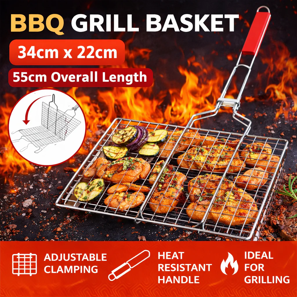 Parrilla de BBQ 34x22cm 88781