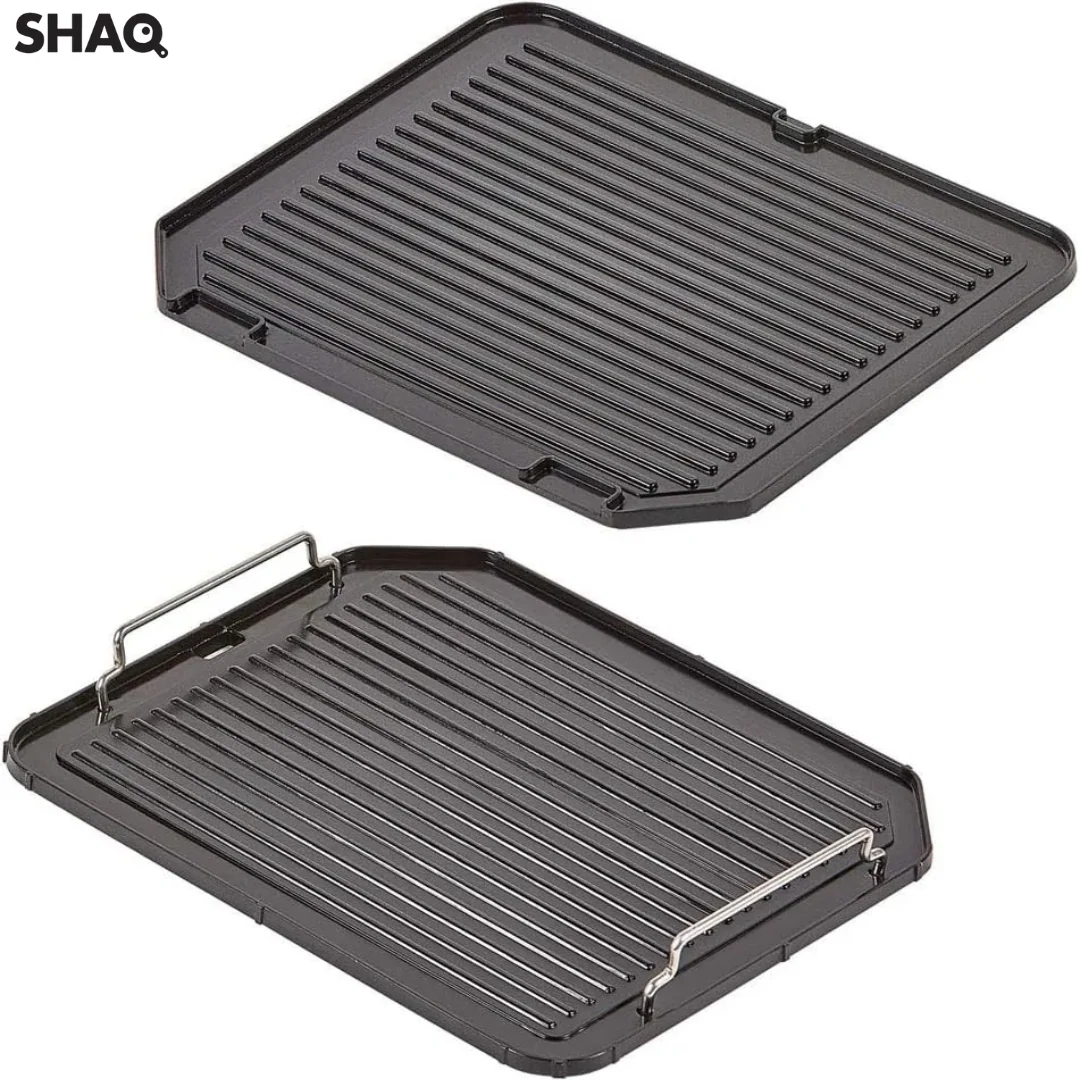 Parrilla Grill y Prensa sin Humo Eléctrica 1300W SHAQ GMC01 - Image 4