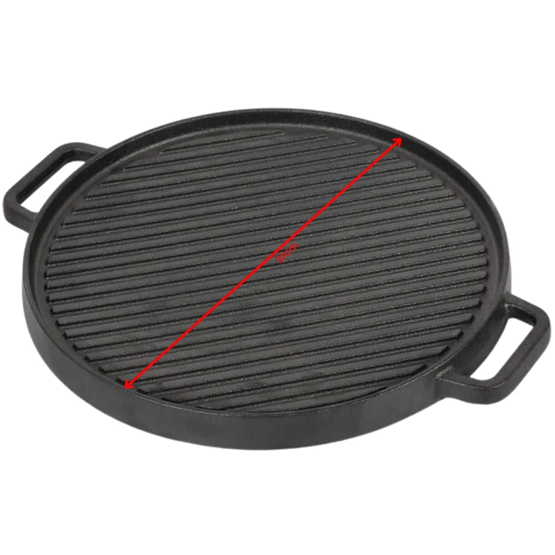 Parrilla Redondo de Hierro Fundido 31cm EP-DC31CM - Image 2