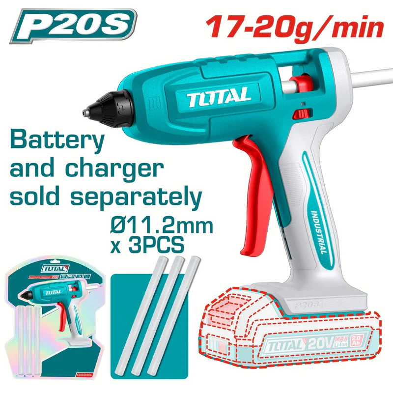 Pistola De Silicon A Bateria 20V. No Incluye Bateria Ni Cargador Se Vende Por Separado TGGLI2003