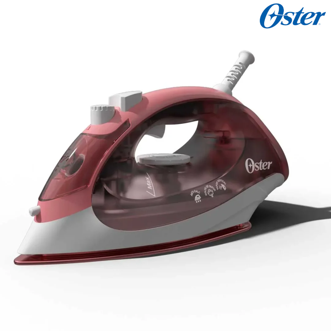 Plancha de Vapor Suela Cerámica Técnología Aerocerámica Rosa Mate Oster GCSTBS5053