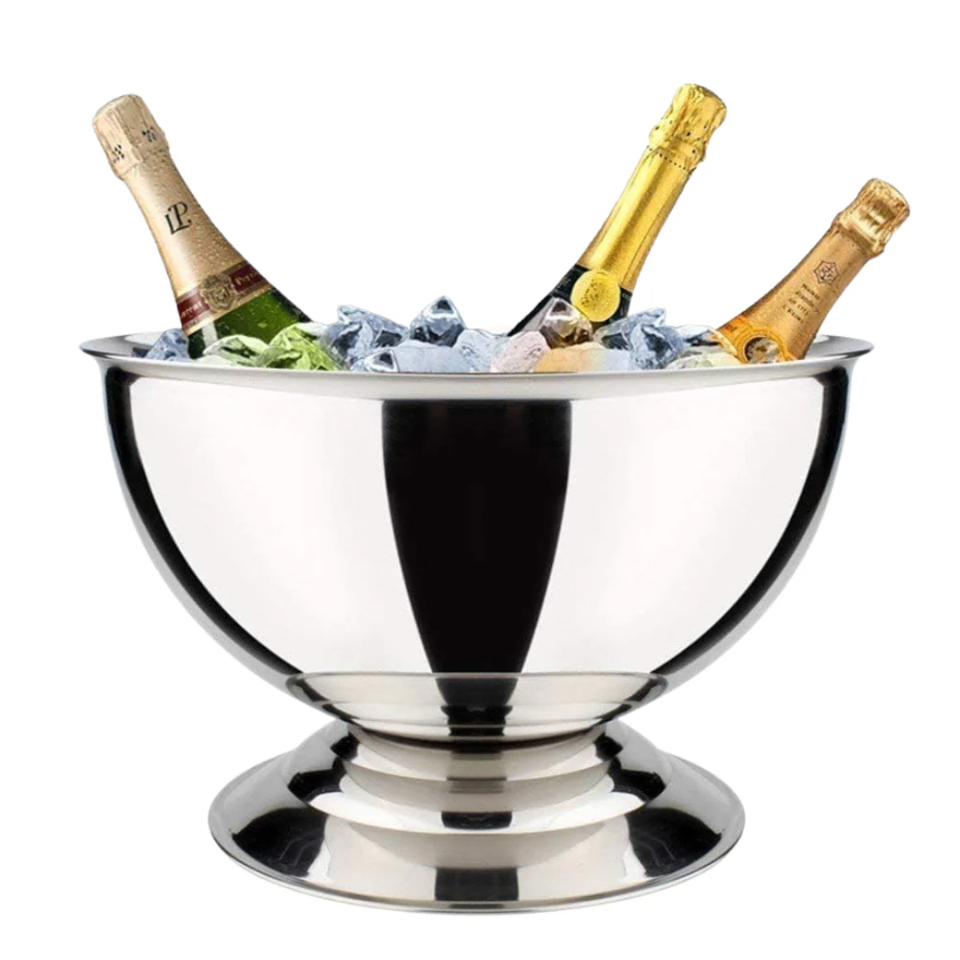 Ponchera de Champagne Acero Inoxidable 36cm 555 MI-4211
