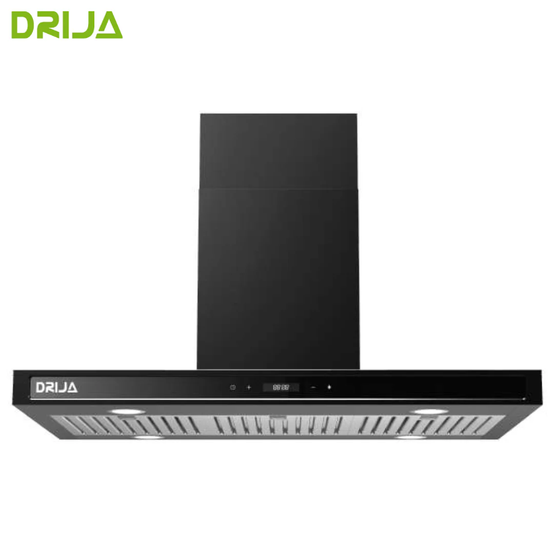 (POR PEDIDO) Extractor de Grasa QUADRATO ISLA 90 BLACK Drija