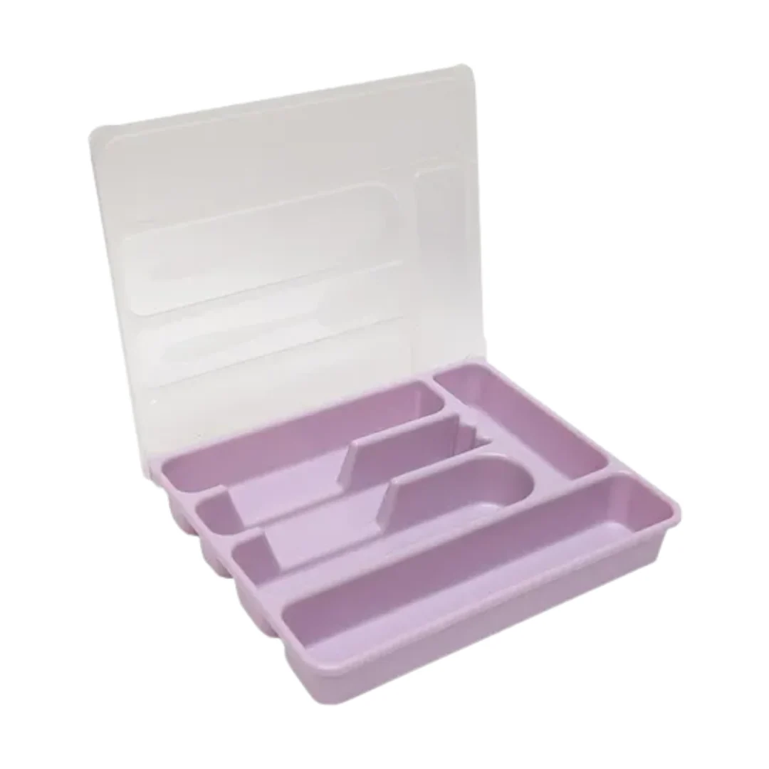 Porta Cubiertos con Tapa de Plástico 86268
