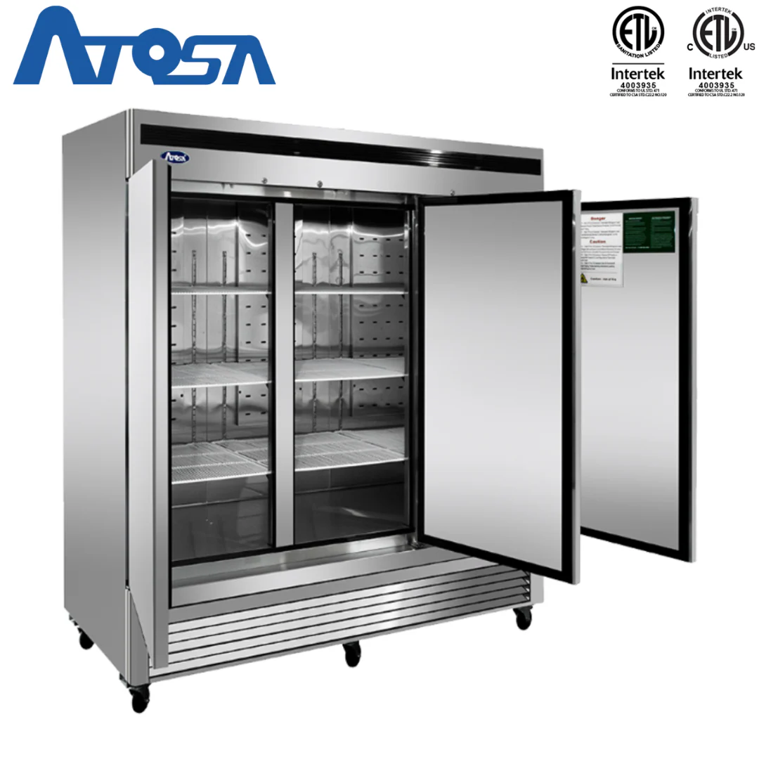 (PP) Congelador Industrial de Acero Inoxidable 3 Puertas Atosa MBF8504GR Congelador Vertical. Freezer. - Image 2