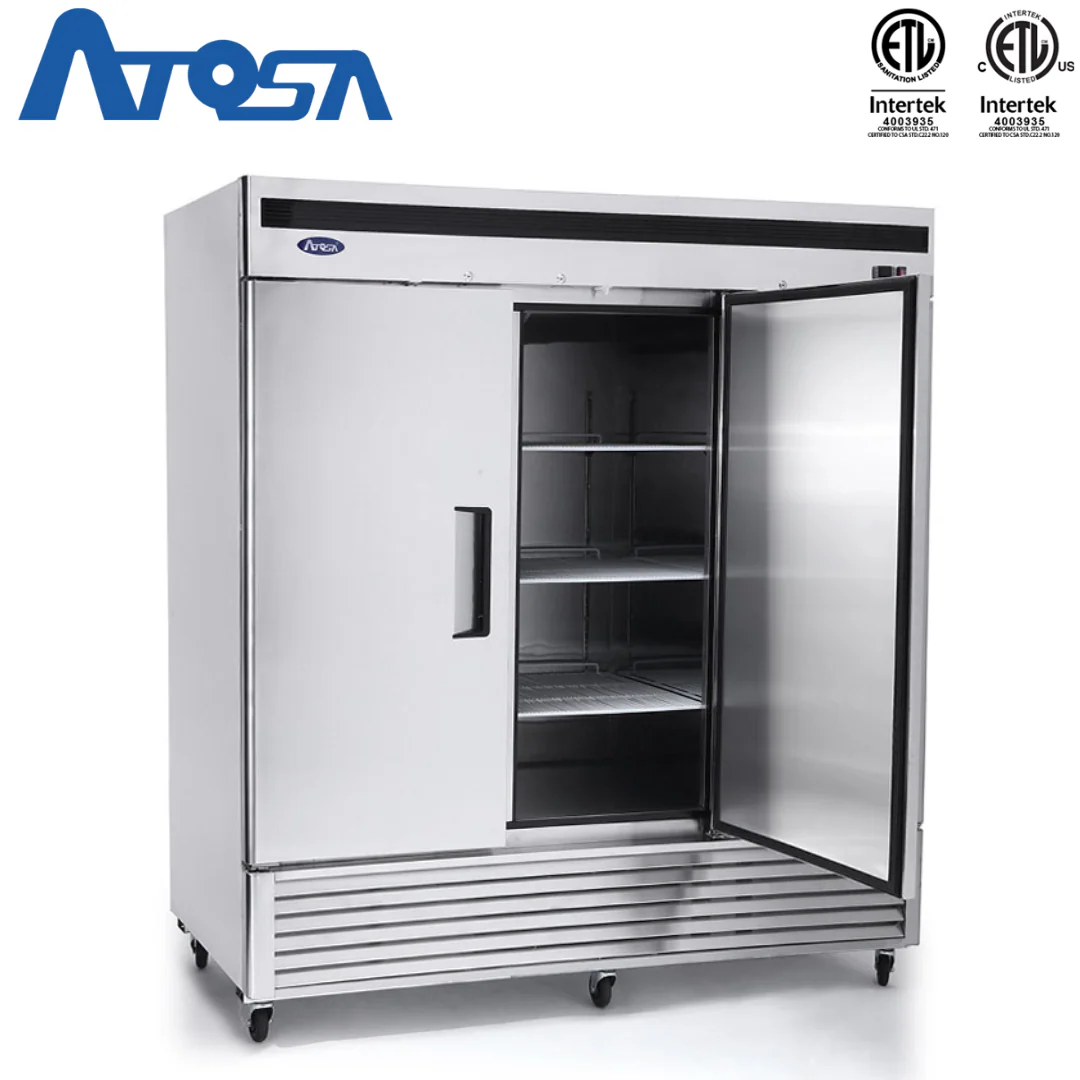 (PP) Congelador Industrial de Acero Inoxidable 3 Puertas Atosa MBF8504GR Congelador Vertical. Freezer. - Image 4