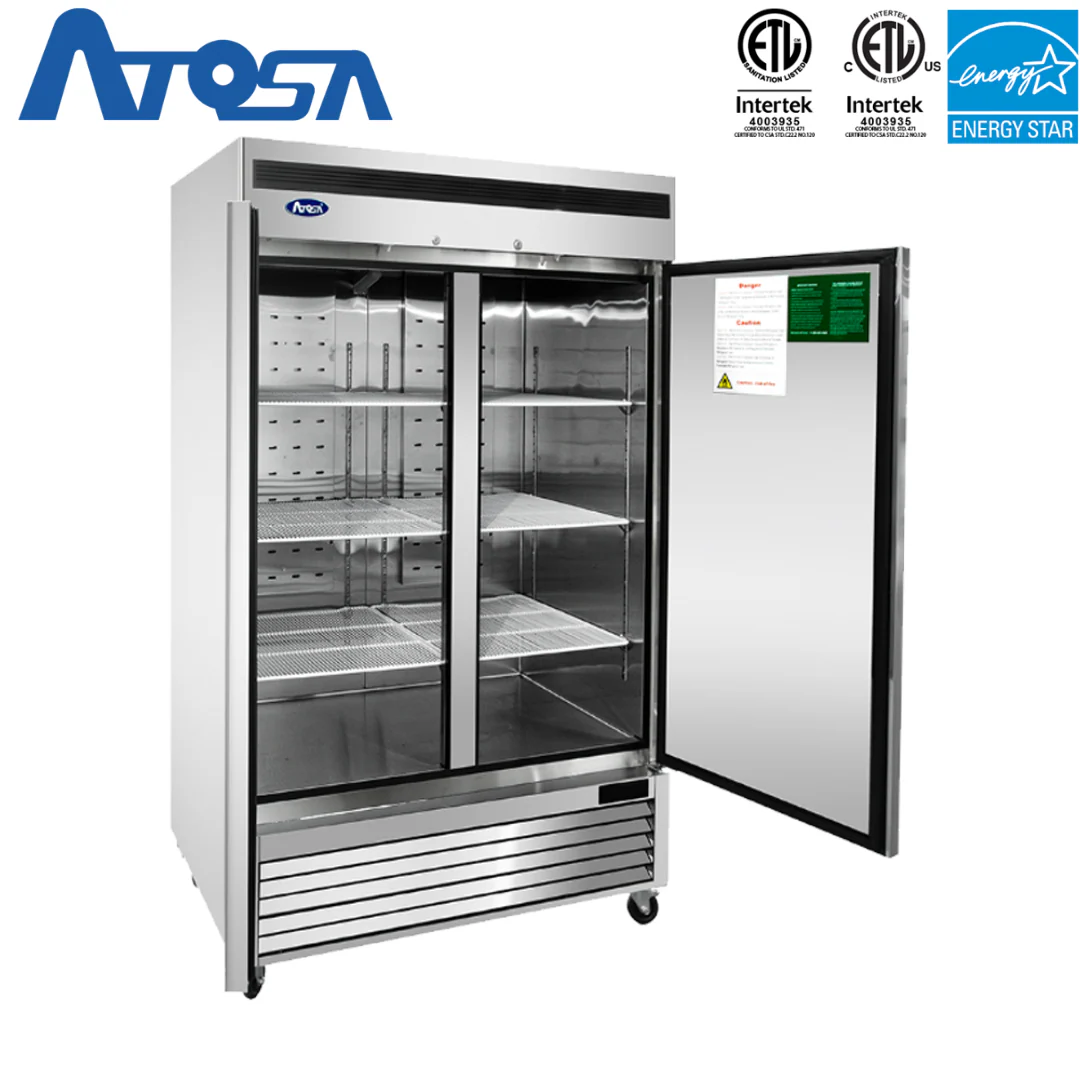 (PP) Congelador Industrial de Acero Inoxidable 2 Puertas Atosa MBF8503GR Congelador Vertical. Freezer. - Image 2