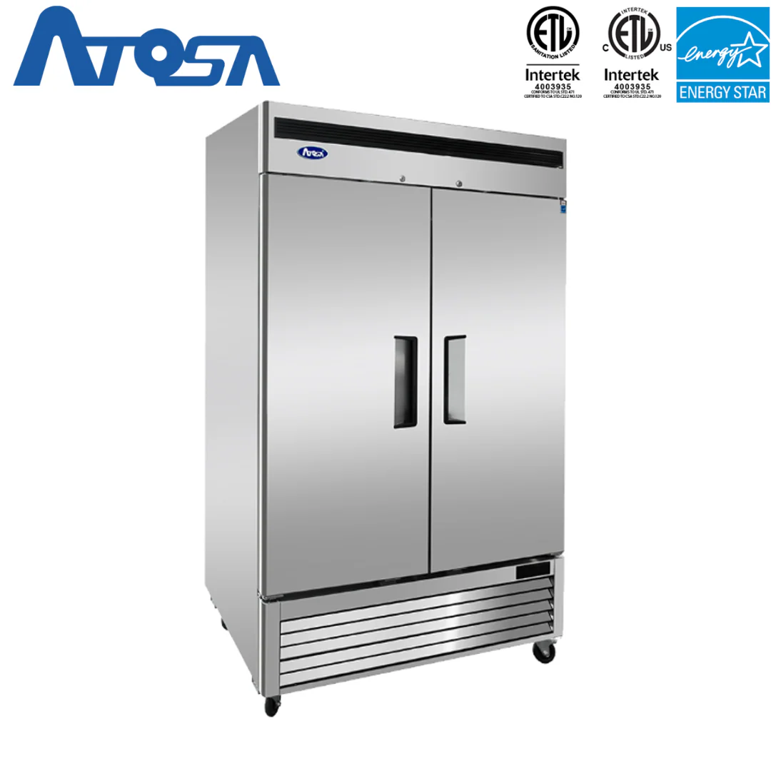 (PP) Congelador Industrial de Acero Inoxidable 2 Puertas Atosa MBF8503GR Congelador Vertical. Freezer. - Image 3