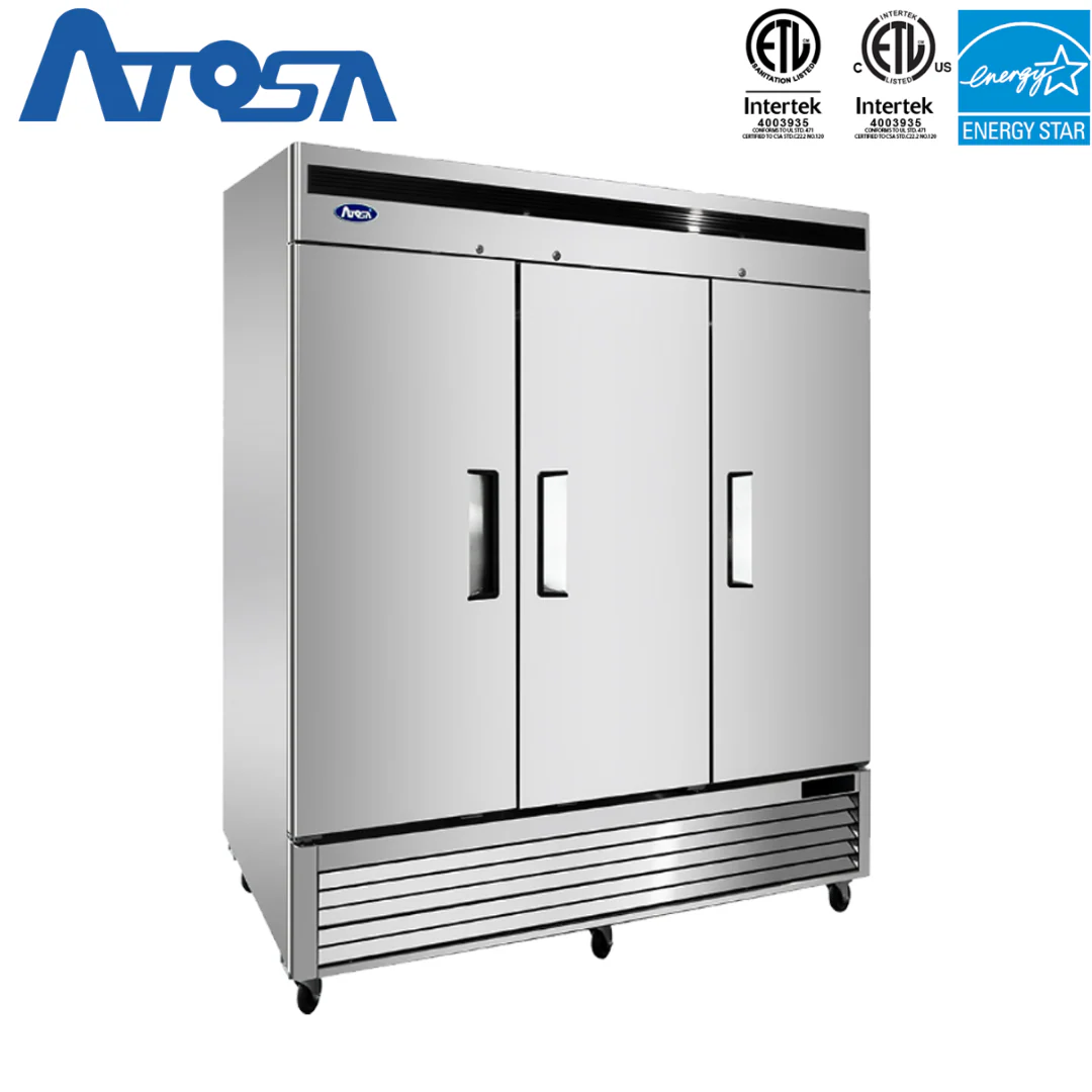 (PP) Refrigerador Industrial de 3 Puertas Acero Inoxidable Atosa MBF8508GR - Image 3