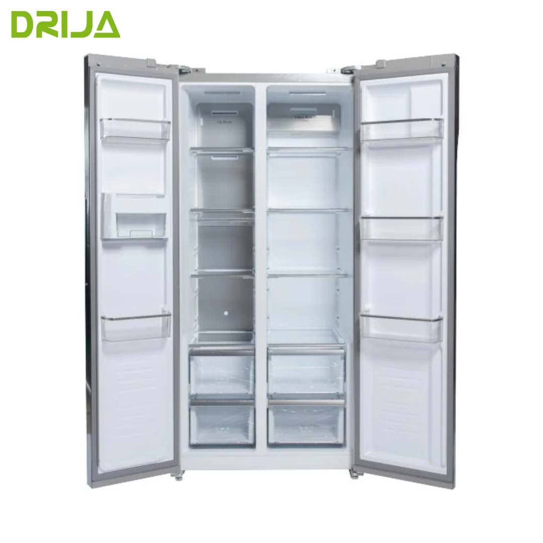 (POR PEDIDO) Refrigeradora Side By Side Vidrio Templado Azul 15.4P3/435L Inverter MIRROR Drija - Image 2