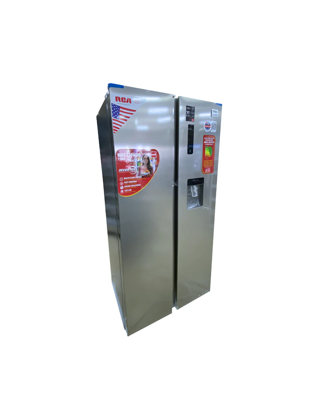 Refrigeradora 15p3 con Dispensador de Agua Inverter Acero Inoxidable RCA RCSS158INVWD - Image 4