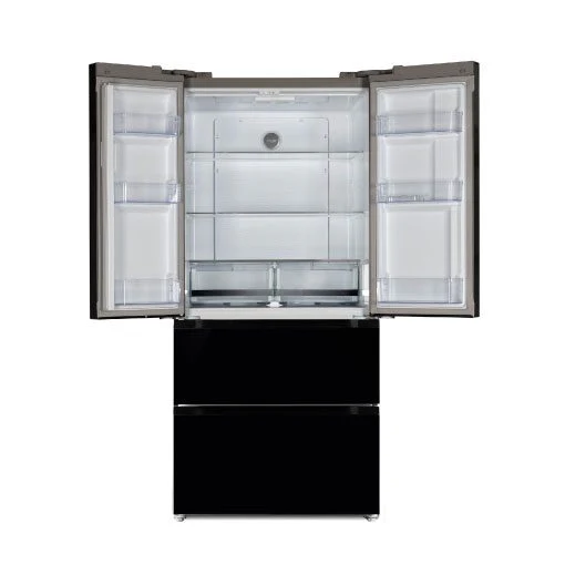Refrigeradora French Door de Vidrio Negro 17.88P3/508L Inverter BLACK-18D4P Drija - Image 2