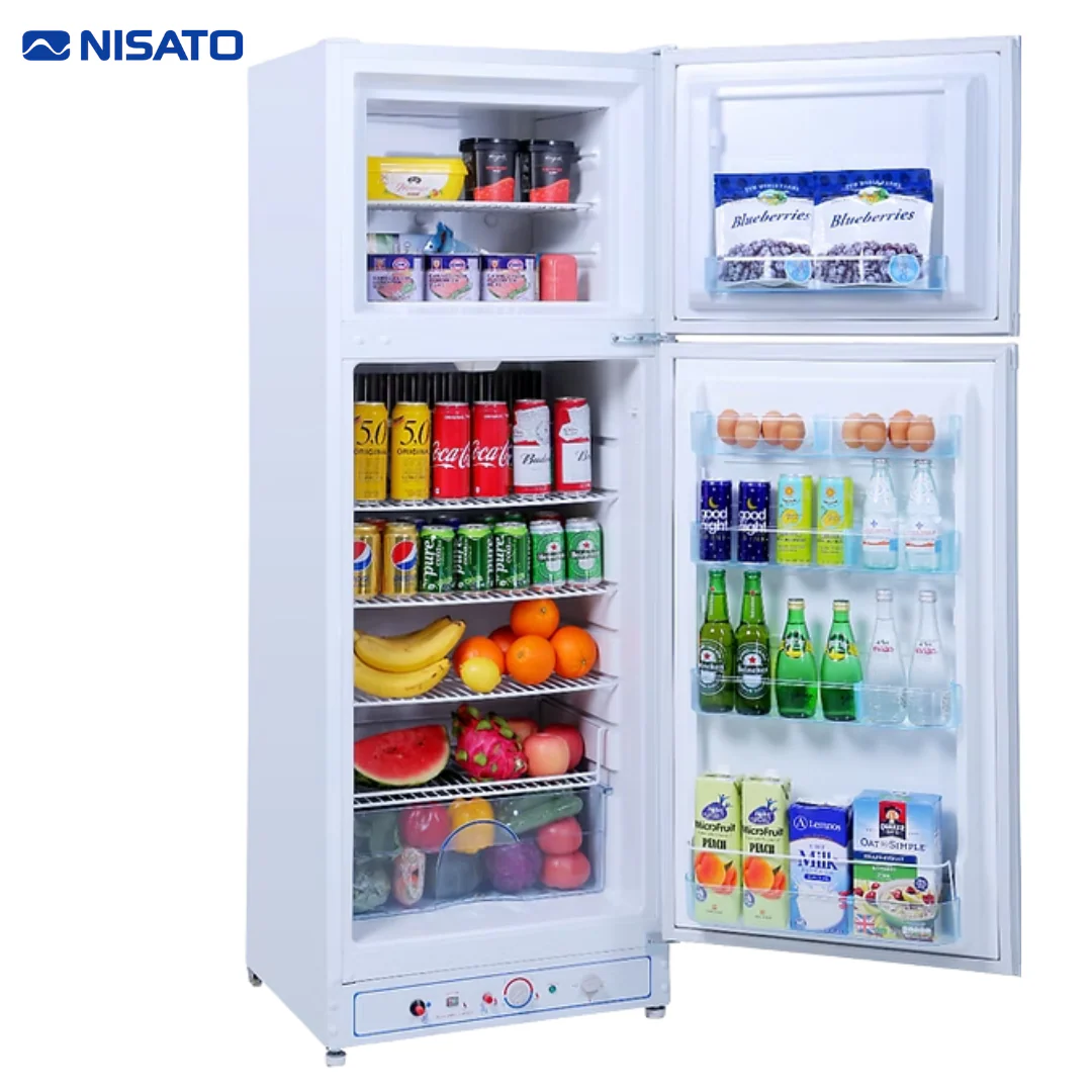 Refrigeradora a Gas 7.5p3/200L Blanco Nisato NRFA-250CD - Image 2