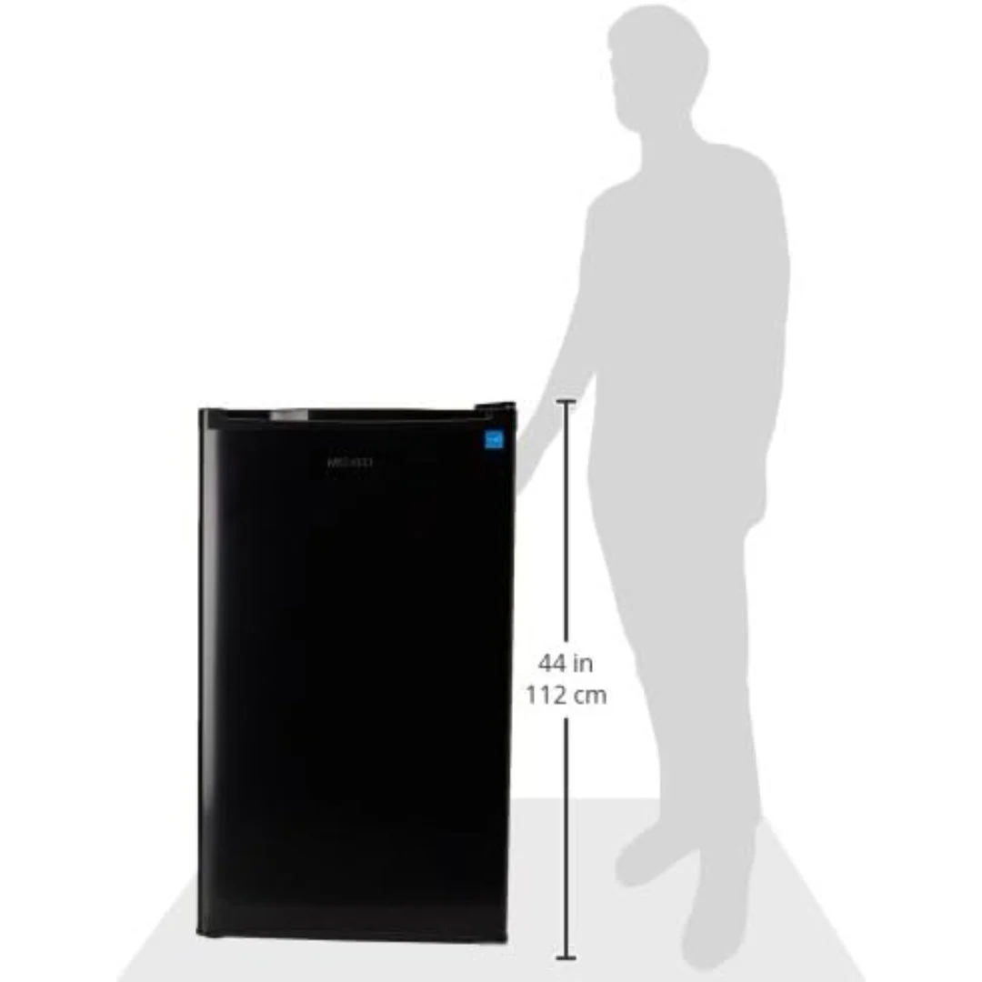 Refrigeradora Frost Negro Mini Bar Nisato NRF-102FNNML - Image 4