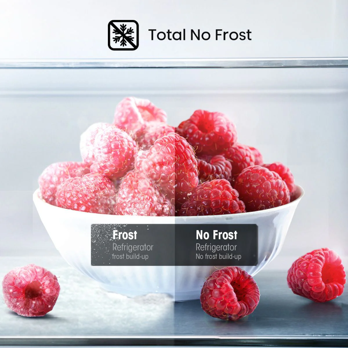 Refrigeradora Hisense Side By Side 18P3 | Dispensador de Agua | Multi Air Flow | No Frost | Inverter | RS19N6ASI - Image 5