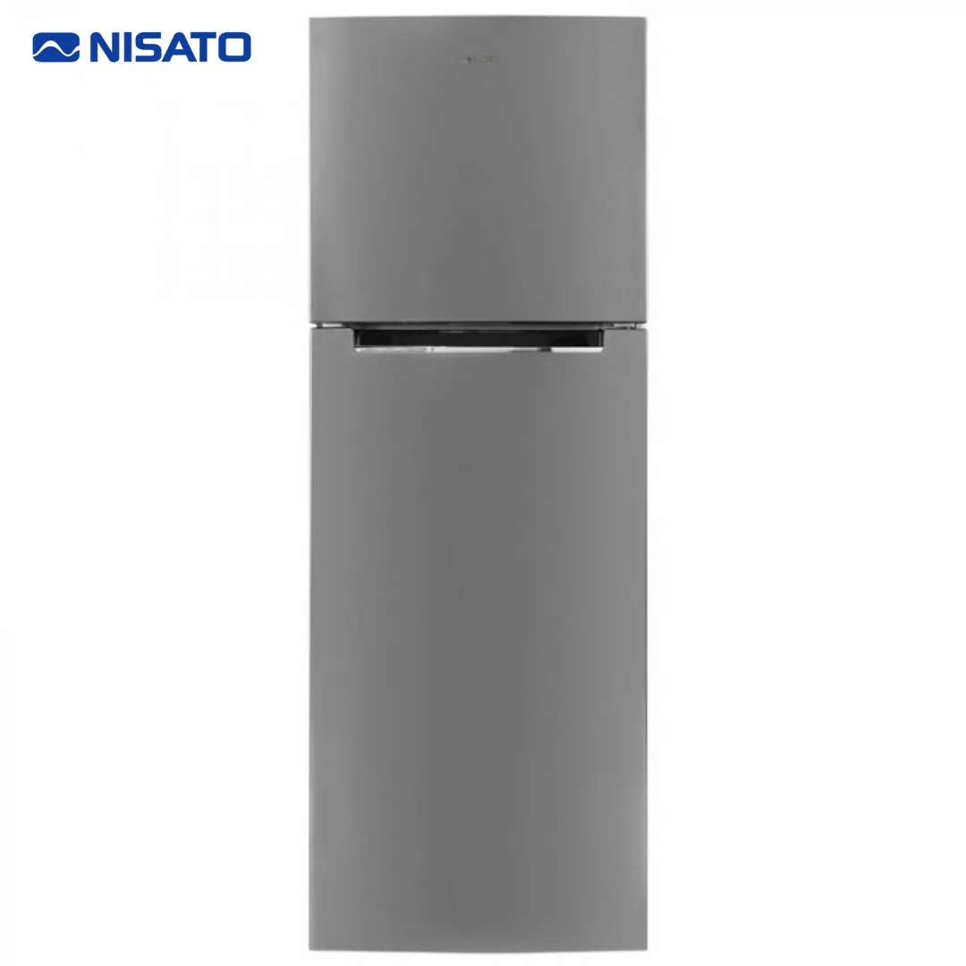 Refrigeradora No Frost 12.2P3/345L Acero Inoxidable Nisato NRF-317SML