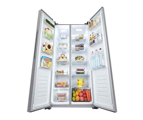 Refrigeradora Side by Side 15.6p3 Acero Inoxidable Hisense RS16N6ASN - Image 3