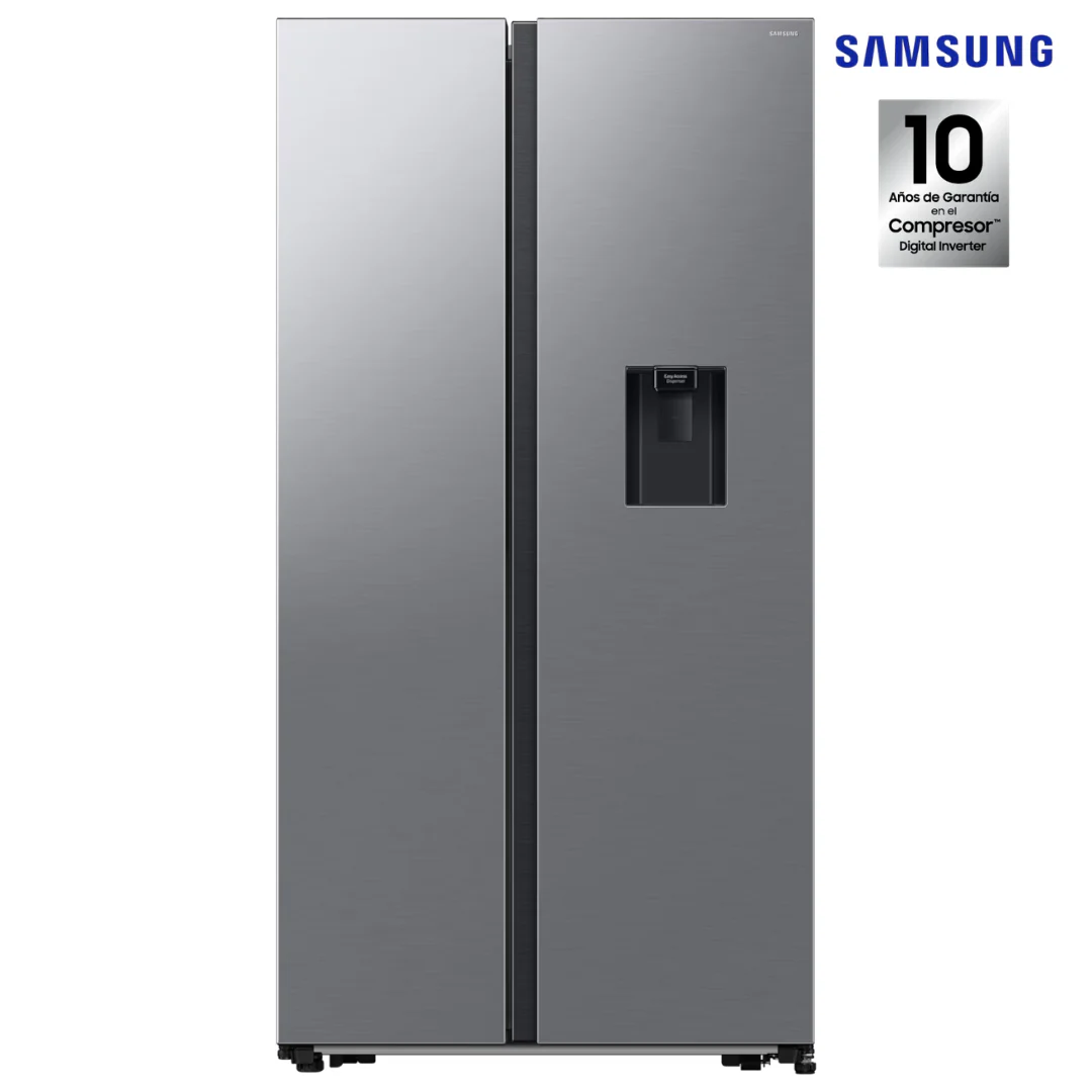 Refrigeradora Side by Side 20.4p3 Digital Inverter SpaceMax All Around Colling con Dispensador de Agua Samsung RS57DG4100M9/AP