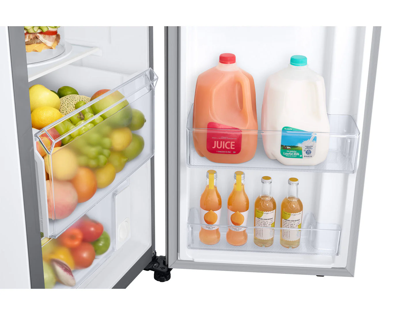 Refrigeradora Side by Side 22p3 con Dispensador de Agua e Hielo Silver all Around Cooling Inverter Samsung RS22T5200S9/AP - Image 9