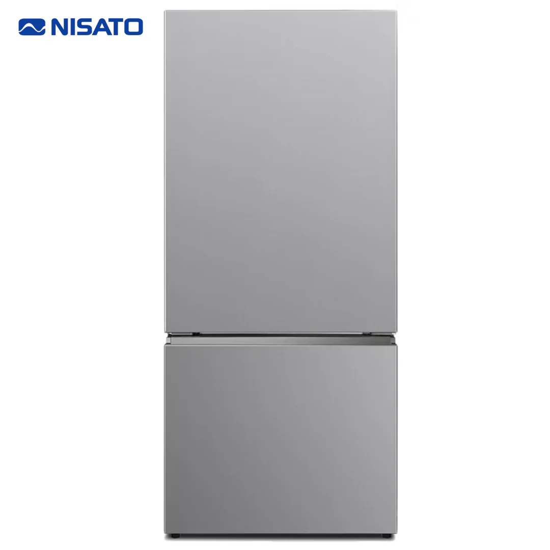 Refrigeradora Silver Pro 509L/18P3 No Frost Inverter Nisato NRF-876BMSK