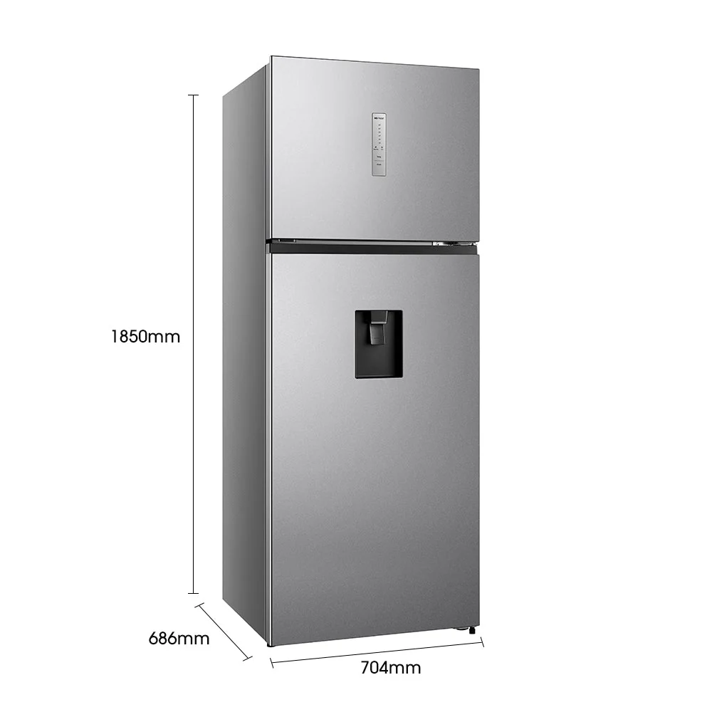 Refrigeradora Top Mount con Dispensador de Agua 16.3p3 Inverter Hisense RT16N6CDX - Image 6