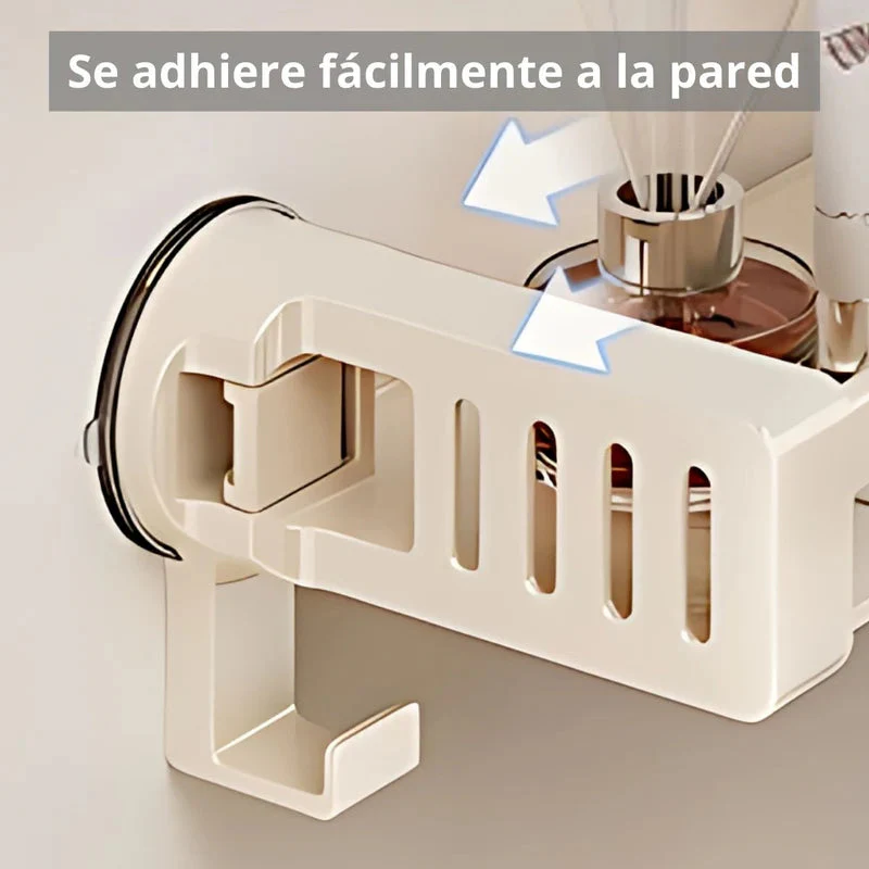 Repisas De Aluminio Con Ventosa Para Baño. Estante Flotante De Ducha. TU198 - Image 3