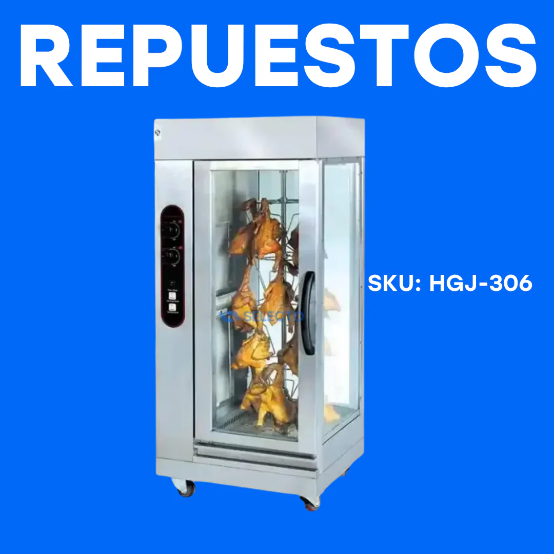 Repuestos para Rostizador Vertical a Gas HGJ-306