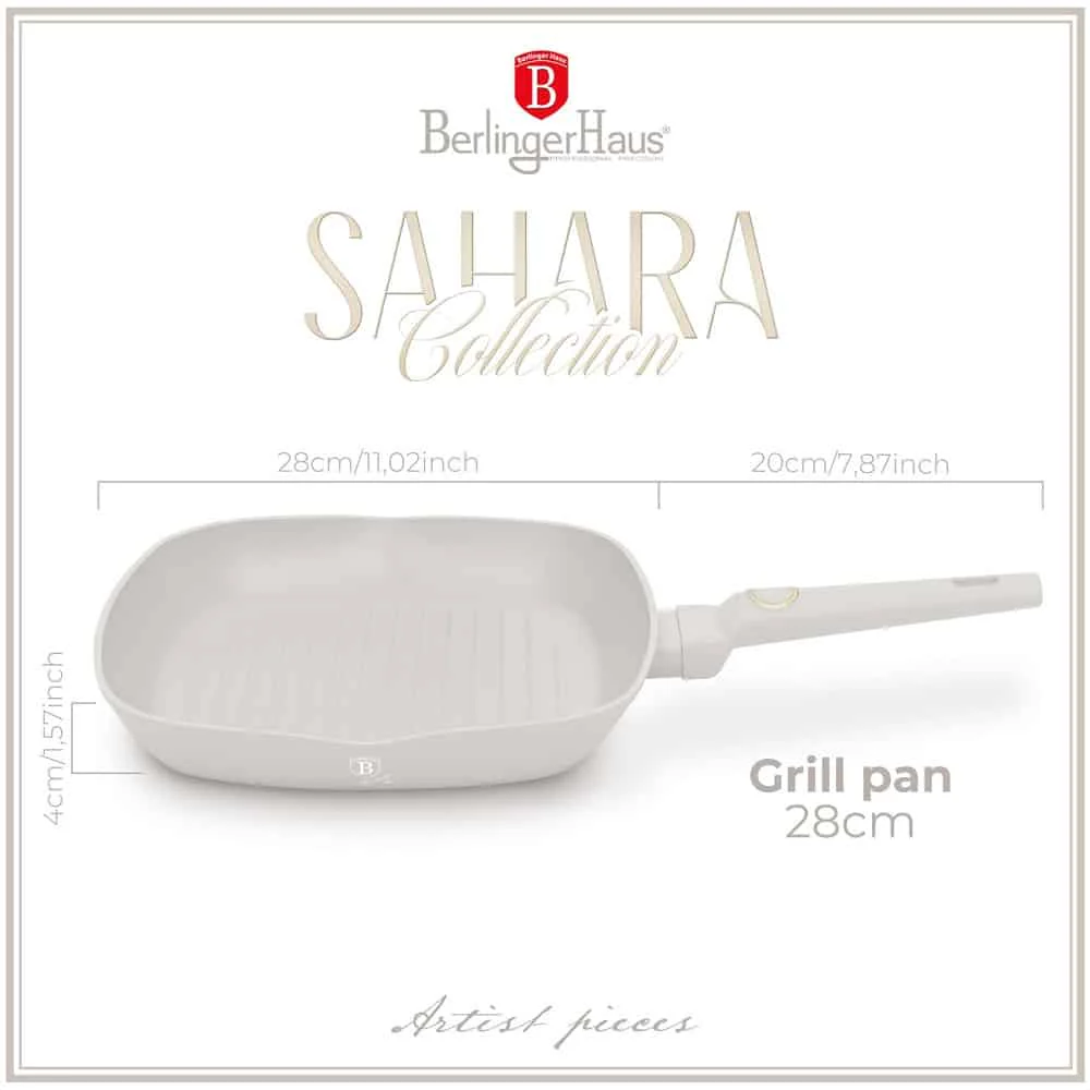 Sartén Grill Antiadherente de 28cm Sahara Berlinger Haus BH-8066 - Image 7